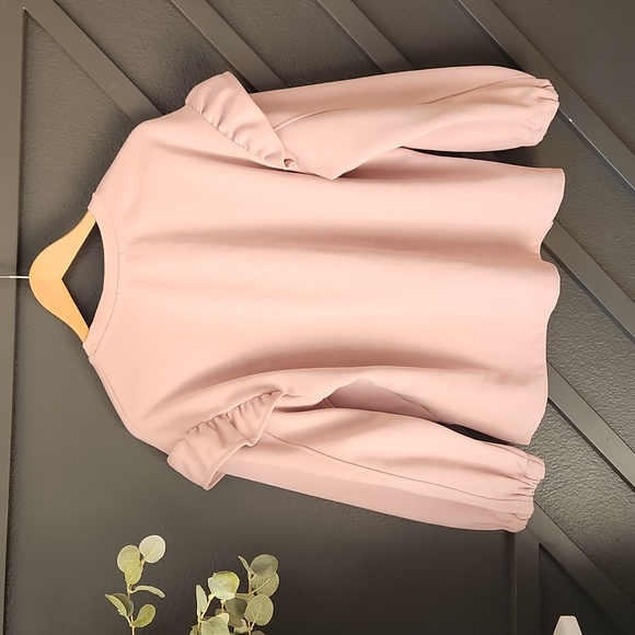 {TOPTEN} Sweatshirt pale pink color Size Small - Picture 2 of 9
